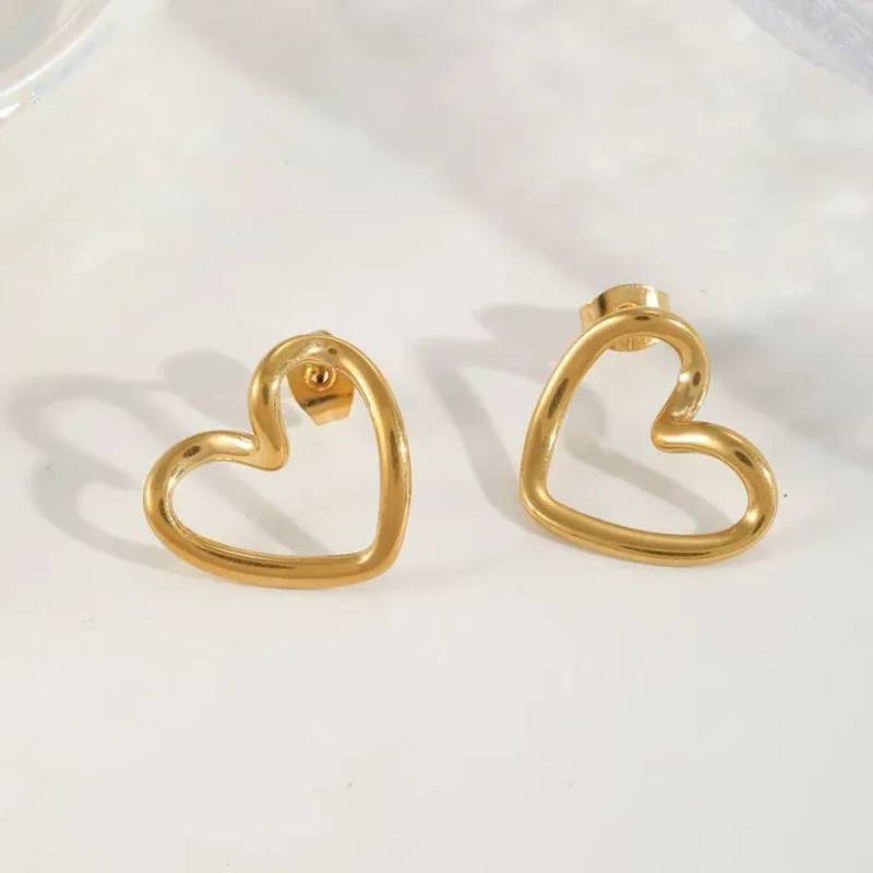 Aretes Amor Dorado