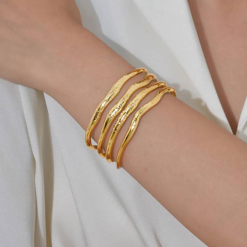 Brazalete Olas Doradas