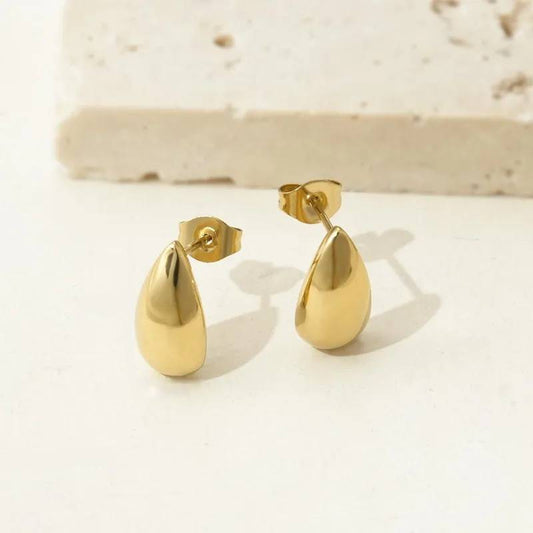 Aretes Gota Dorada